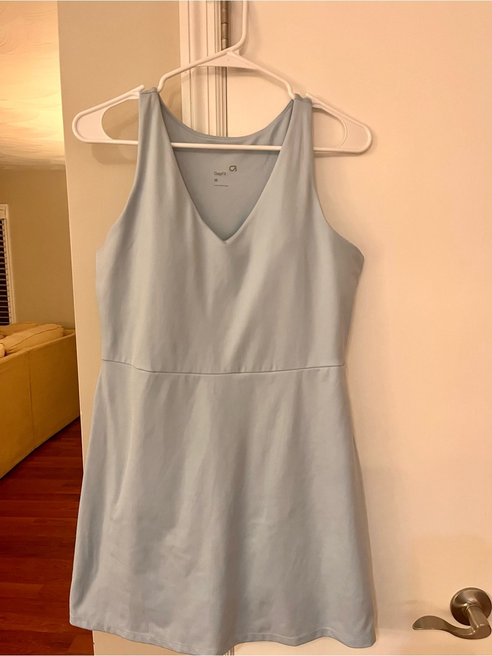 GAPFit Women’s Light Blue V-Neck Athletic Active Dress